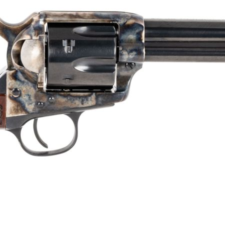 Taylors & Company 555129 Gambler  357 Mag Caliber with 5.50" Blued Finish Barrel, 6rd Capacity Blued Finish Cylinder, Color Case Hardened Finish Steel Frame & Checkered Walnut Grip