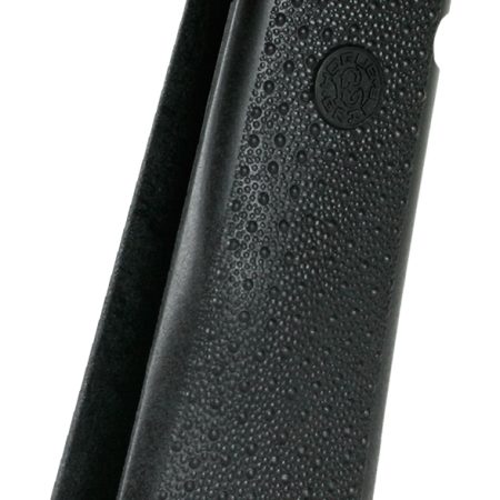 Hogue 45190 OverMolded Grip Panels Cobblestone Black Nylon with Palm Swells for 1911 Government