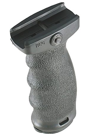 Mission First Tactical REG React Vertical Grip Ergonomic Black Polymer for AR-Platform
