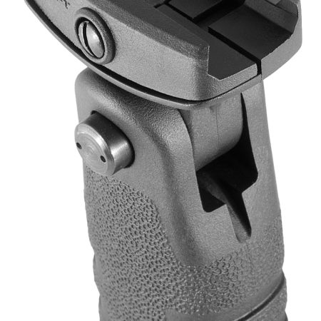 Mission First Tactical RFG React Vertical Grip Folding Black Polymer for AR-Platform