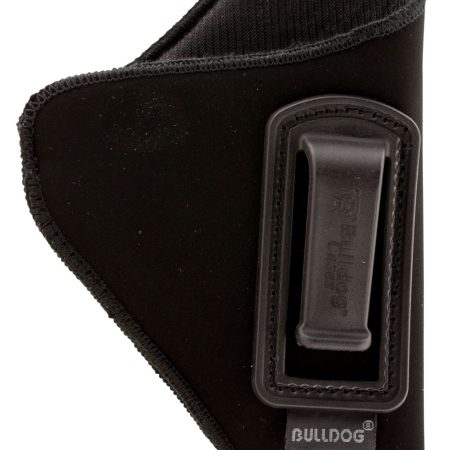 Bulldog DIP224 Deluxe  IWB Black Suede Like Belt Clip Fits S&W J Frame/Taurus 85/2-2.50" Barrel Right Hand