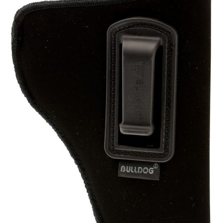 Bulldog DIP12 Deluxe  IWB Black Suede Like Belt Clip Fits Taurus Judge/3-4" Barrel Right Hand