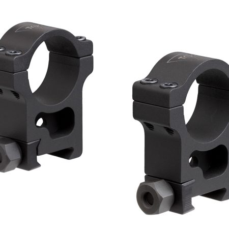 Trijicon AC22011 Riflescope Rings  Black Hardcoat Anodized  30mm  Extra High