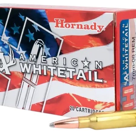 Hornady 8057 American Whitetail  7mm-08Rem 139gr InterLock Spire Point 20 Per Box/10 Case
