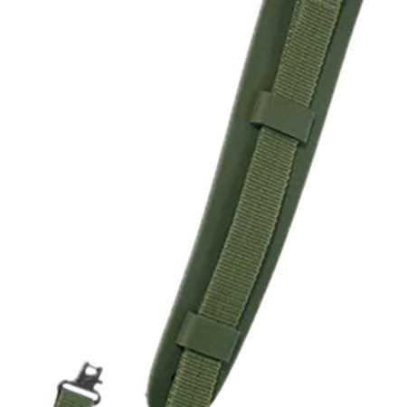 Outdoor Connection SGSS20972 Super Grip Sling Green Nylon 32" OAL Padded Rifle/Shotgun