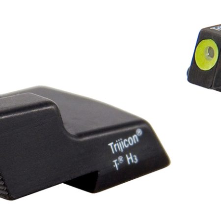 Trijicon 600602 HD Night Sights  Green/Tritium Yellow Outline Front Sight-Green Tritium Black Outline Rear Sight H&K .45C/.45C Tactical