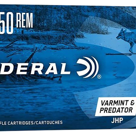 Federal AE22250G American Eagle Varmint & Predator 22-250Rem 50gr Jacketed Hollow Point 20 Per Box/10 Case