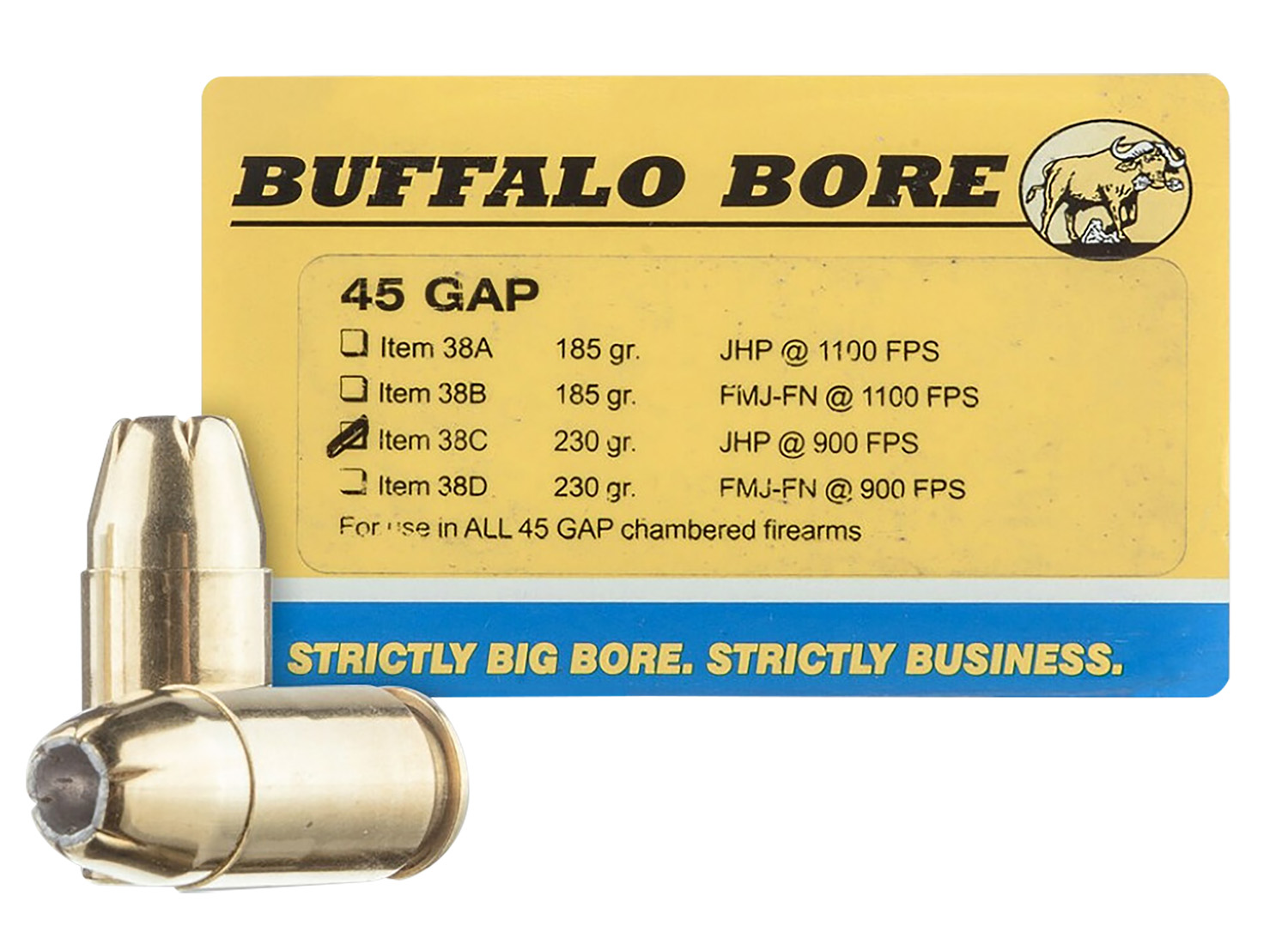 Hornady 86249 Black 12 Gauge 2.75" 00 Buck Shot 10 Per Box/ 10 Case