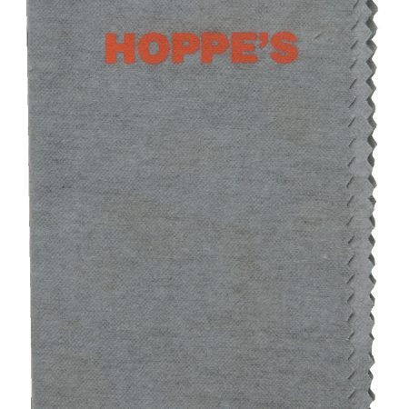Hoppe's 1218 Silicone Cleaning Cloth Flannel Pretreated with Lubricant  11" x 14" Resealable Bag 10 Per Pack