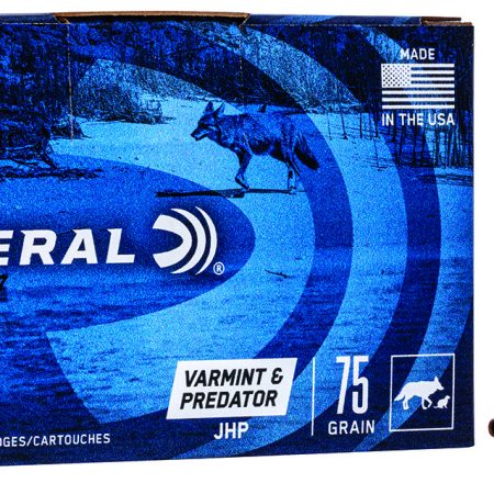 Federal AE24375VP American Eagle Varmint & Predator 243Win 75gr Jacketed Hollow Point 40 Per Box/5 Case