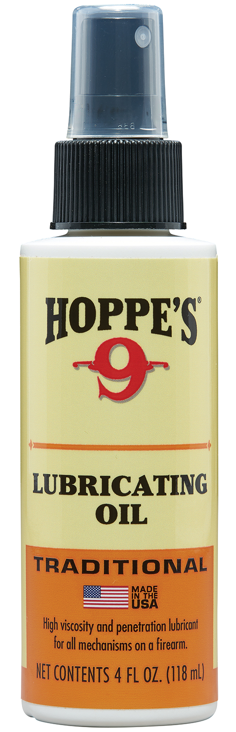 Hoppe's 1004 No. 9 Lubricating Oil 4 oz. Pump Bottle