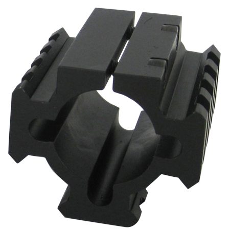 TacStar 1081100 Shotgun Rail Mount Black 1.80" Long