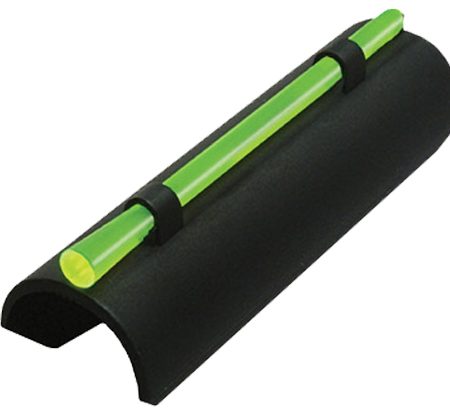 HiViz MPB MPB Plain Barrel Snap-On Front Sight  Black | Green/Red Fiber Optic