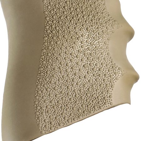 Hogue 17003 HandAll Universal Full Size Grip Sleeve Textured Desert Tan Rubber