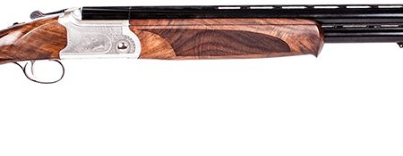 ATI ATIGKOF12SV Cavalry SV 12 Gauge 28" 2 3" Silver Engraved Wood Right Hand