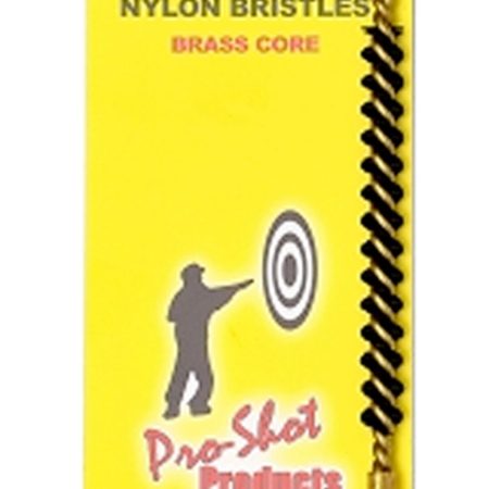 Pro-Shot 20NR Bore Brush  .20 Cal Rifle #5-40" Thread Nylon Bristles Brass Core