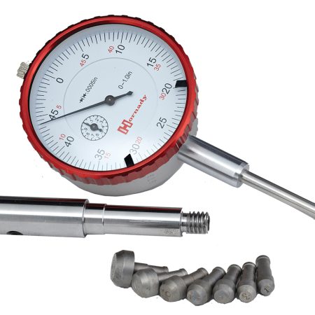 Hornady 041223 Lock-N-Load Neck Wall Thickness Gauge Stainless Steel Works With Lock N Load Concentricity Tool