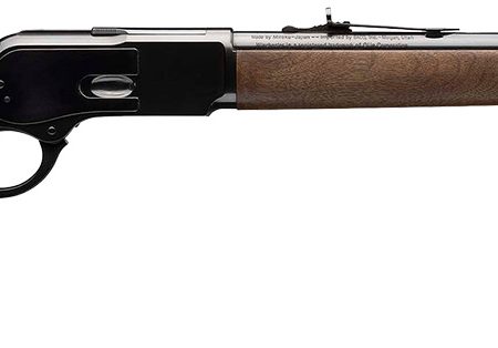 Winchester Guns 534200141 Model 1873 Short Rifle 45 Colt (LC) 10+1 Cap 20" Brushed Polish Blued Rec/Barrel Satin Oiled Walnut Fixed Straight Grip Stock Right Hand (Full Size)