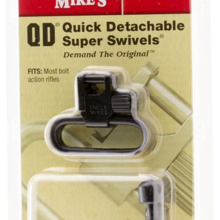 Uncle Mike's MO10013 Super Swivel  Blued 1.25" Steel Quick Detach