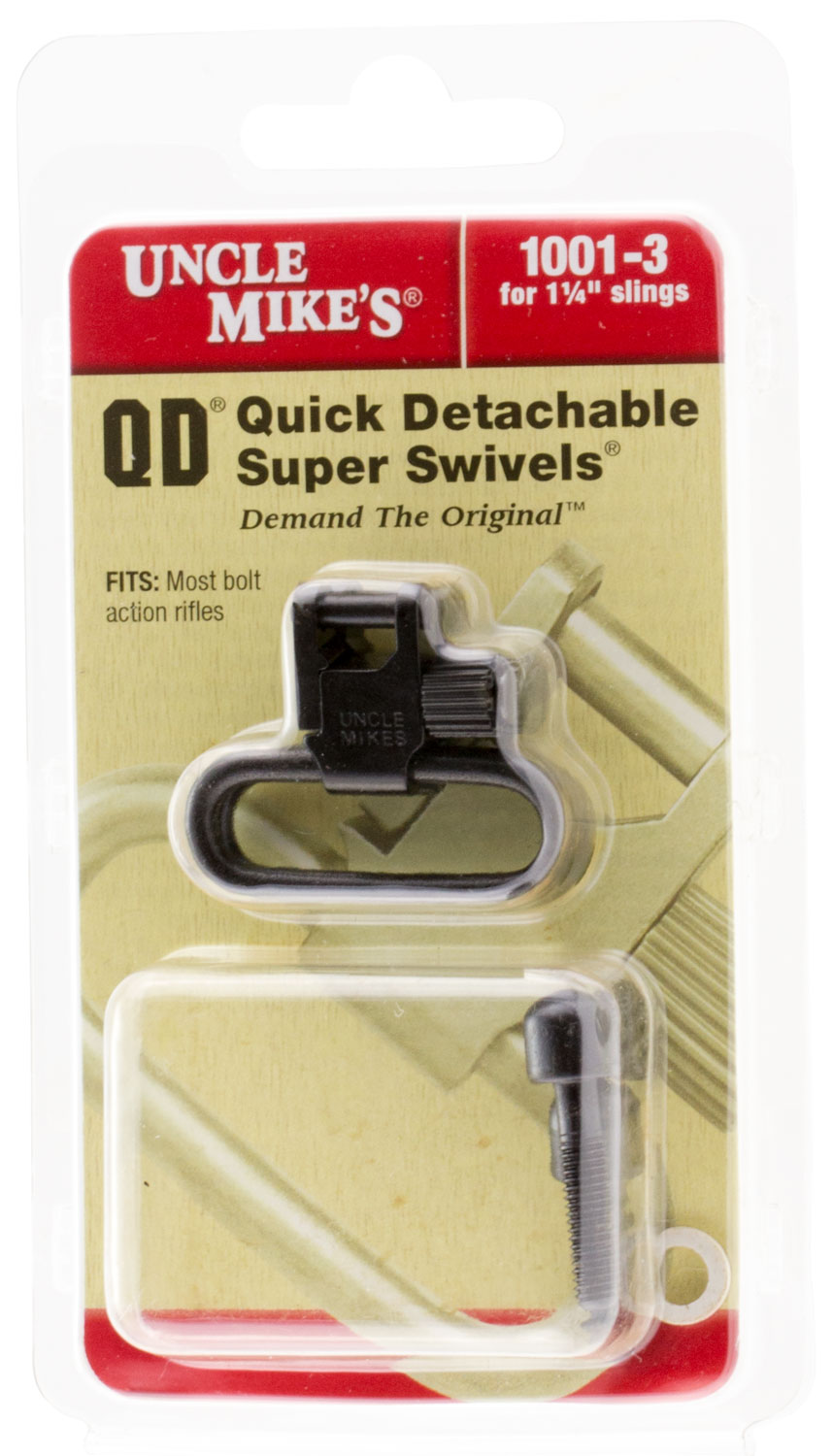 Uncle Mike's MO10013 Super Swivel Blued 1.25" Steel Quick Detach