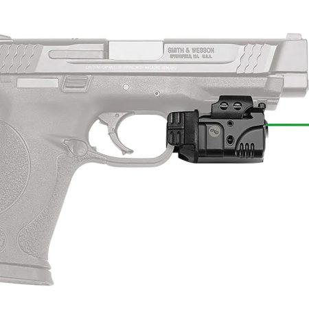 Crimson Trace 0142001 Rail Master Pro  Green Laser 5mW/100 Lumens, 532nM Wavelength, Picatinny/Weaver Rail Mount