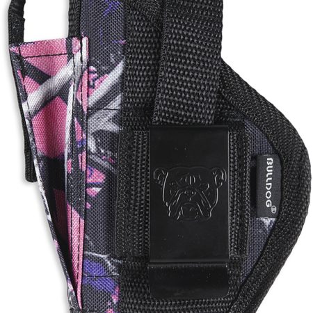 Bulldog FSN1MDG Extreme  OWB Muddy Girl Camo Nylon Belt Loop/Clip Fits Ruger LCP Ambidextrous