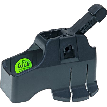 Maglula LU21B LULA Loader & Unloader Made of Polymer with Black Finish for 308 Win, 7.62x51mm NATO SR25, DPMS