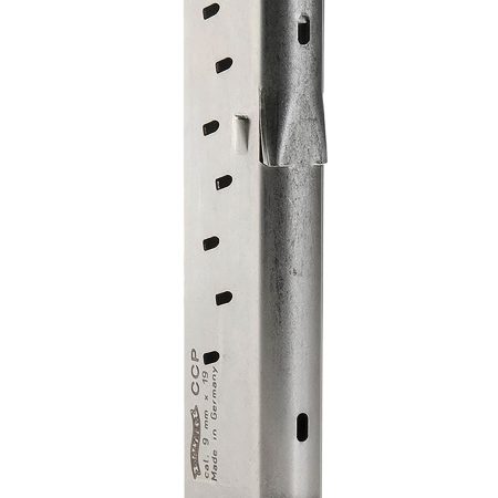 Walther Arms 50860002 CCP  8rd 9mm Luger Nickel Steel