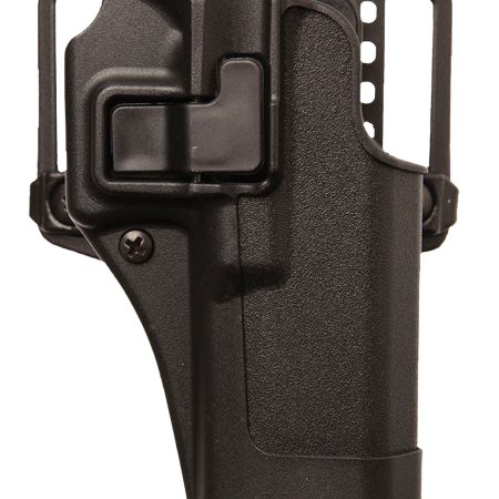 Blackhawk 410563BKR Serpa CQC  OWB Size 63 Matte Black Polymer Belt Loop/Paddle Fits S&W M&P Shield 9/40 Right Hand