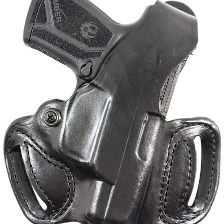 DeSantis Gunhide 085BAZ9Z0 Thumb Break Mini Slide OWB Black Leather Belt Slide Fits Kel-Tec PMR30 Right Hand