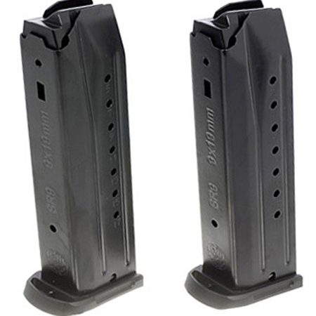 Ruger 90449 SR9C Value Pack 17rd Magazine Fits Ruger SR/SRc/9E 9mm Luger Blued 2 Pack