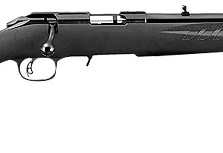 Ruger 8322 American Rimfire  Full Size 22 WMR 9+1 18" Satin Blued Threaded Barrel, Satin Blued Drilled & Tapped Steel Receiver, Black Synthetic Adjustable Stock, Right Hand