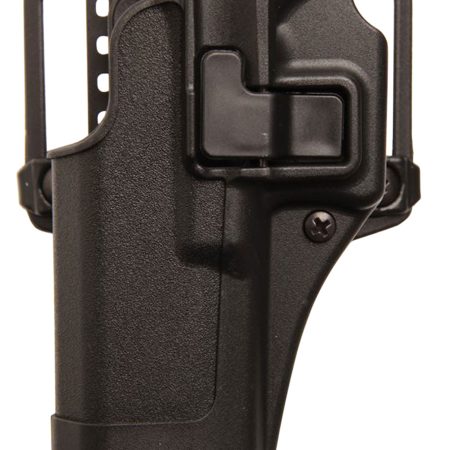 Blackhawk 410567BKL Serpa CQC  OWB Matte Black Polymer Belt Loop/Paddle Compatible w/Glock 42 Left Hand