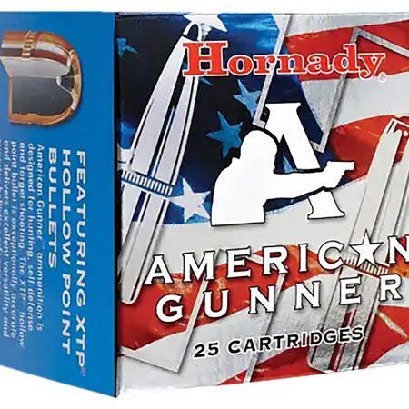 Hornady 90104 American Gunner  380ACP 90gr Hornady XTP Hollow Point 25 Per Box/10 Case