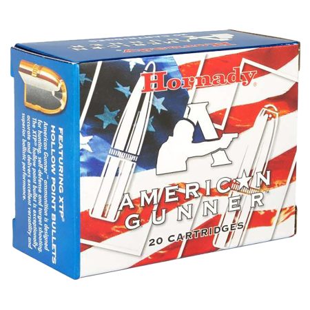 Hornady 91364 American Gunner  40 S&W 180 gr Hornady XTP Hollow Point 20 Per Box/ 10 Cs