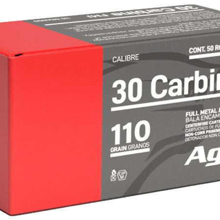 Aguila 1E302110 Target & Range  30Carbine 110gr Full Metal Jacket 50 Per Box/20 Case