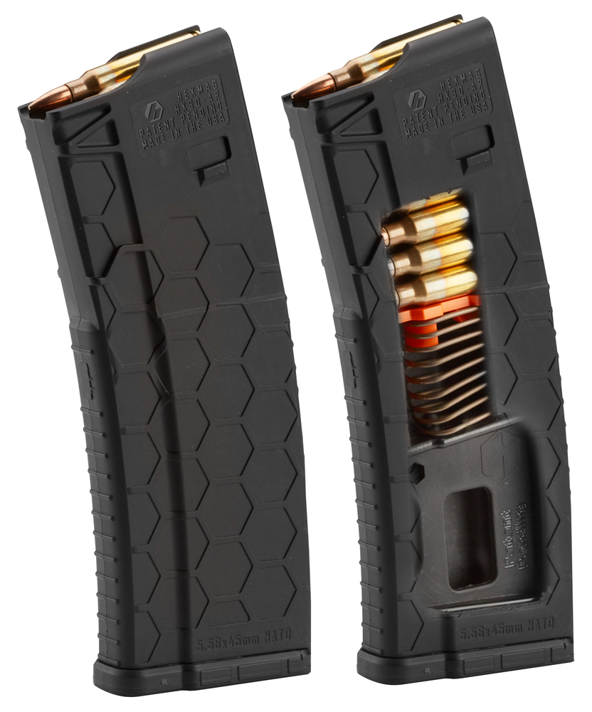 Hexmag HX1530ARBLK Series 2 Black Detachable 15rd Multi-Caliber for AR-15