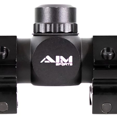 Aim Sports JTM432B Tactical Compact Black Anodized 4x 32mm 1" Tube Mil-Dot Reticle