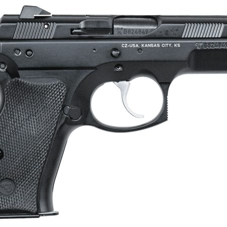 CZ-USA 91194 75 D PCR Compact Frame 9mm Luger 14+1 3.75" Black Steel Barrel, Black Steel Serrated Slide, Black Polycoat Aluminum Frame w/Beavertail, Black Rubber Grip, Right Hand
