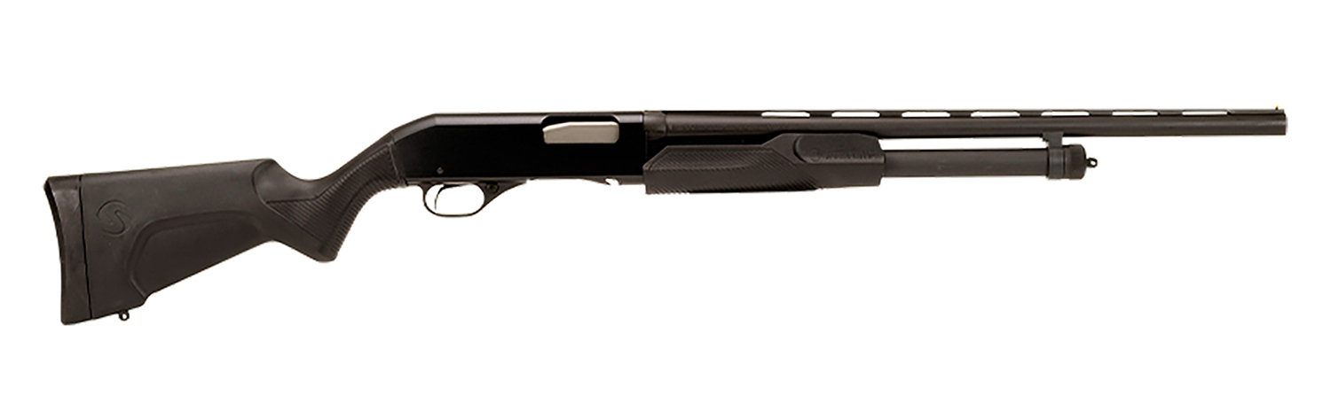 Stevens 22437 320 Field Compact 20 Gauge 3" 5+1 22" Matte Blued Vent Rib Barrel, Matte Blued Carbon Steel Receiver, Matte Black Synthetic Stock Includes Modified Choke Tube