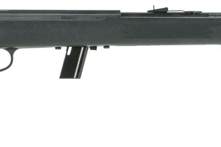 Savage Arms 40060 64 FL Full Size 22 LR 10+1 21" Matte Black Carbon Steel Barrel, Matte Black Grooved Carbon Steel Receiver, Matte Black Fixed Synthetic Stock, Left Hand