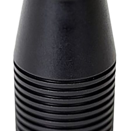 Ergo 4231BK Mini Max Vertical Forward Grip Black Ribbed Anodized Aluminum, KeyMod Mount