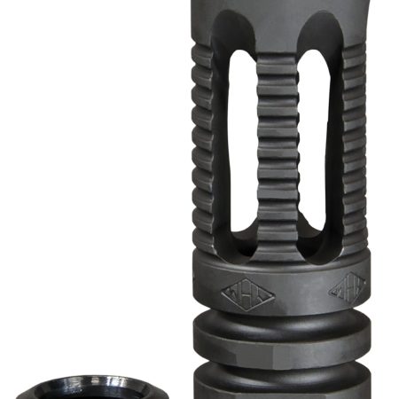 Yankee Hill 285C1 Phantom Flash Hider Black Steel with 1/2"-28 tpi Threads & 2.13" OAL for 5.56x45mm NATO AR-Platform