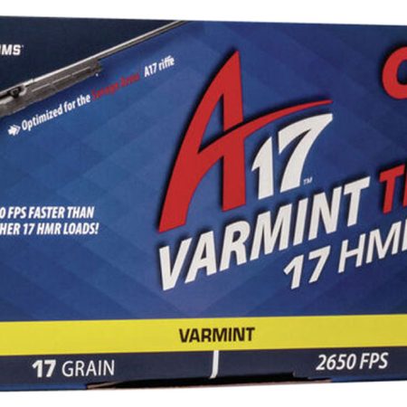 CCI 949CC A17 Varmint Tip 17HMR 17gr Varmint Tipped 200 Per Box/10 Case