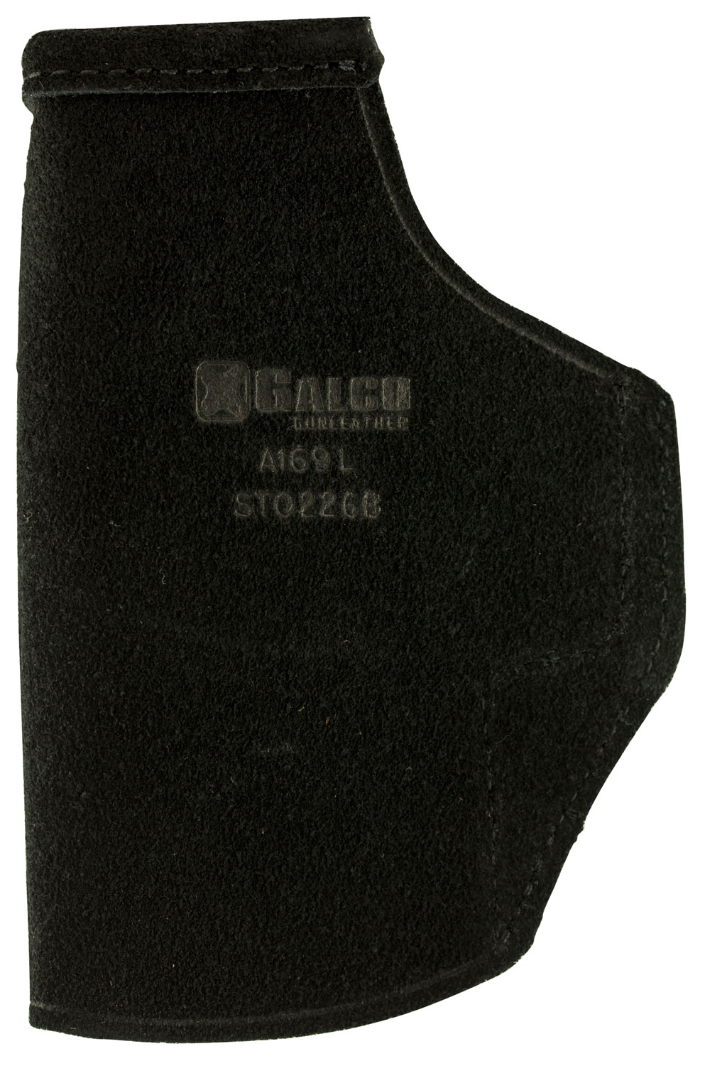 Galco STO226B Stow-N-Go IWB Black Leather Belt Clip Fits Glock 19 Gen1-5/19X/23 Gen2-5 Right Hand