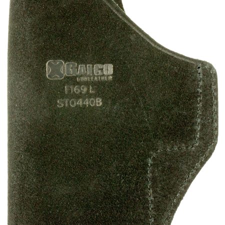 Galco STO440B Stow-N-Go  IWB Black Leather Fits Springfield XD/XD Mod2/FN 509, Belt Clip Mount Right Hand