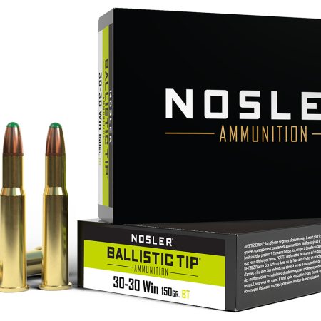Nosler 40065 Ballistic Tip  30-30Win 150gr Round Nose Ballistic Tip 20 Per Box/10 Case
