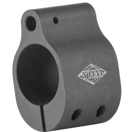 Yankee Hill 9384 Low Profile Gas Block  Clamp Screw .750" Black Phosphate Steel 0.95"