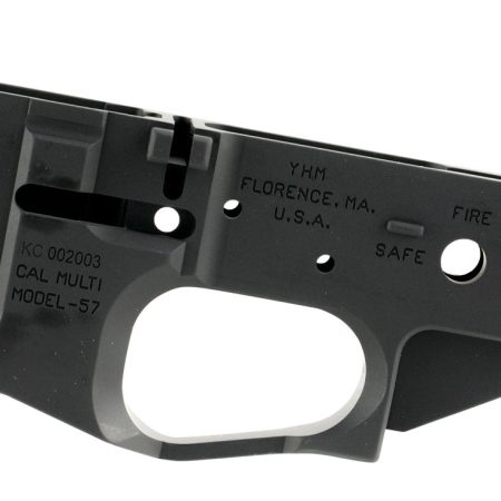Yankee Hill 125BILLET Billet Lower Receiver 5.56x45mm NATO 7075-T6 Aluminum Black Anodized for AR-15
