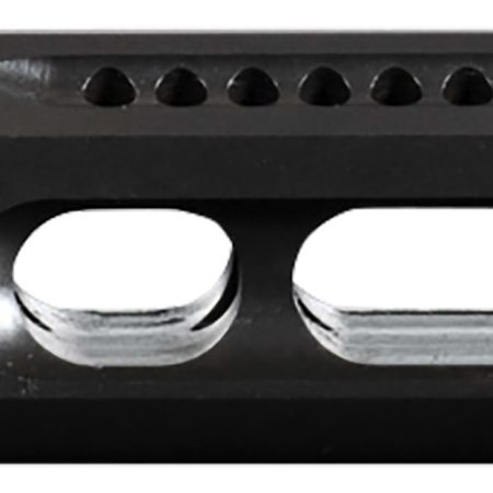 Yankee Hill 3085MBA Slant Muzzle Brake Black Steel with 5/8"-24 tpi Threads & 2.75" OAL for 30 Cal AR-Platform